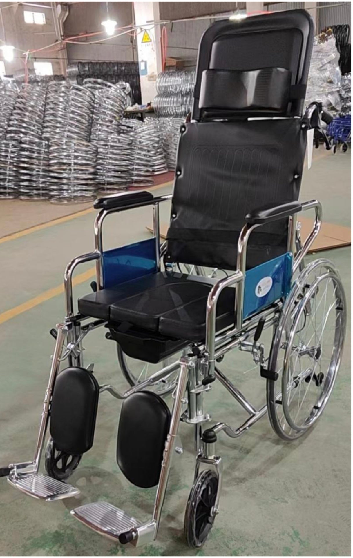 Commode Seat Wheelchair