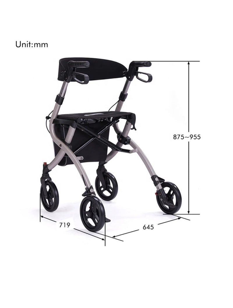 Foldable, Adjustable Walker