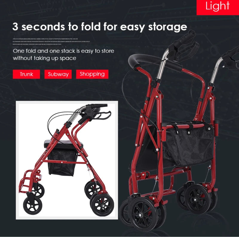 Multifunctional Foldable Walker